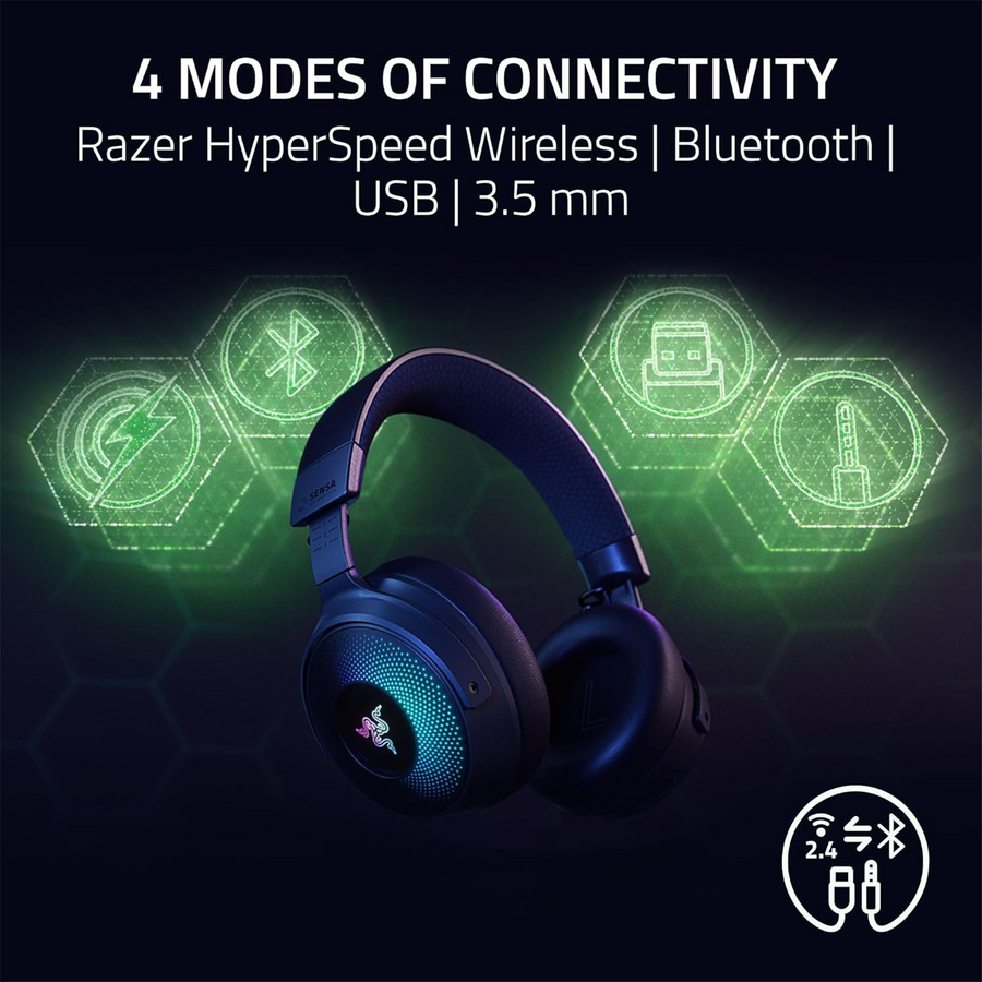 Razer Kraken V4 Pro Wireless  Gaming Headset – Black – image 6