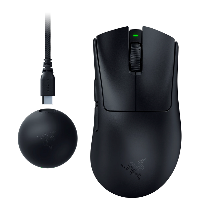 Razer DeathAdder V4 Pro Wireless Esports Gaming Mouse - Black  for sale in Egypt from Games2Egypt