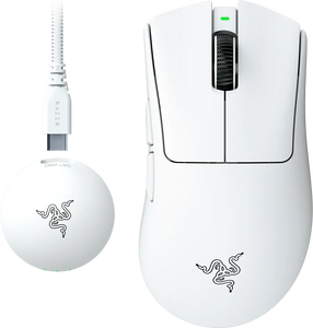 Razer DeathAdder V4 Pro Wireless Esports Gaming Mouse - White  for sale in Egypt from Games2Egypt
