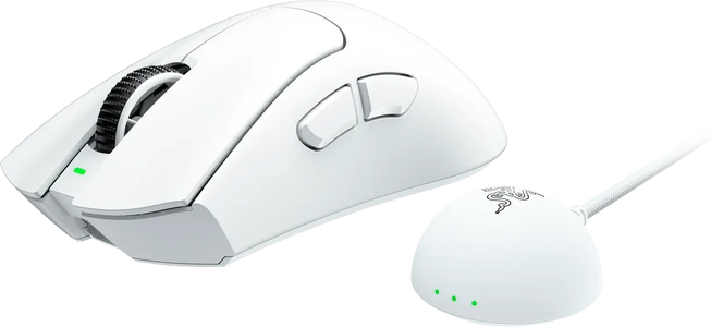 Razer DeathAdder V4 Pro Wireless Esports Gaming Mouse - White  for sale in Egypt from Games2Egypt