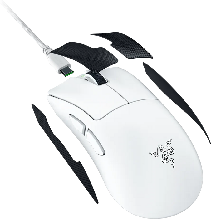 Razer DeathAdder V4 Pro Wireless Esports Gaming Mouse - White  for sale in Egypt from Games2Egypt