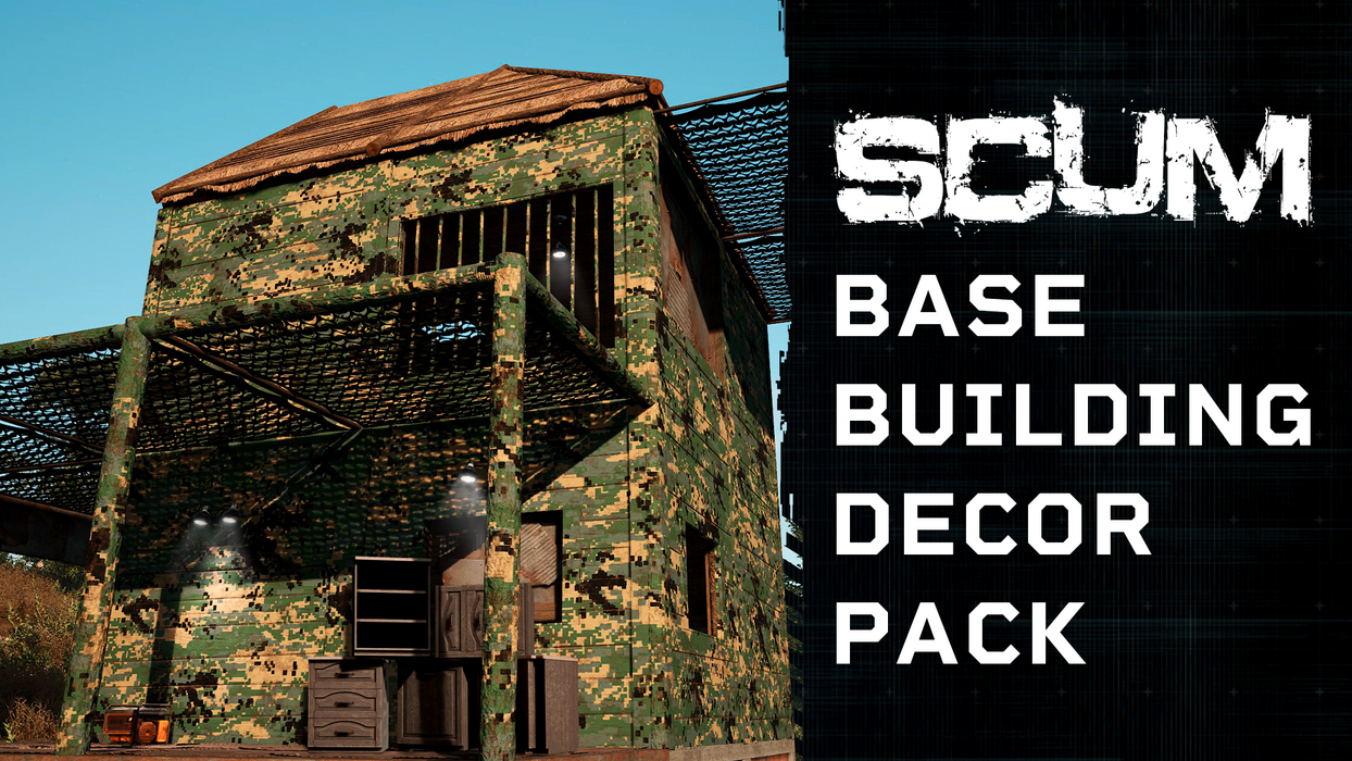 SCUM Base Building Decor Pack  للبيع في مصر من خلال Games2Egypt