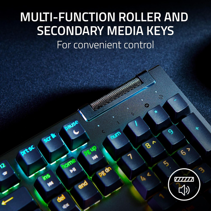 Razer BlackWidow V4 X - RGB Mechanical Gaming Keyboard - Arabic Layout  for sale in Egypt from Games2Egypt