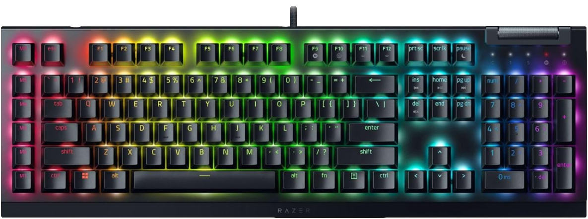 Razer BlackWidow V4 X - RGB Mechanical Gaming Keyboard - Arabic Layout  for sale in Egypt from Games2Egypt