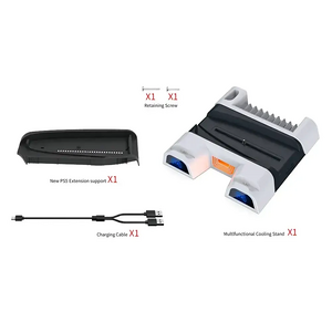 Dobe Cooling Stand with Charging Station for PS5/Pro/PS5 Slim (Physical and Digital) - Open Sealed  for sale in Egypt from Games2Egypt