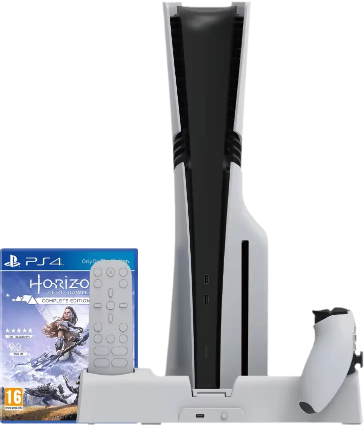 Dobe Cooling Stand with Charging Station for PS5 (Universal) - White - Open Sealed – image 3