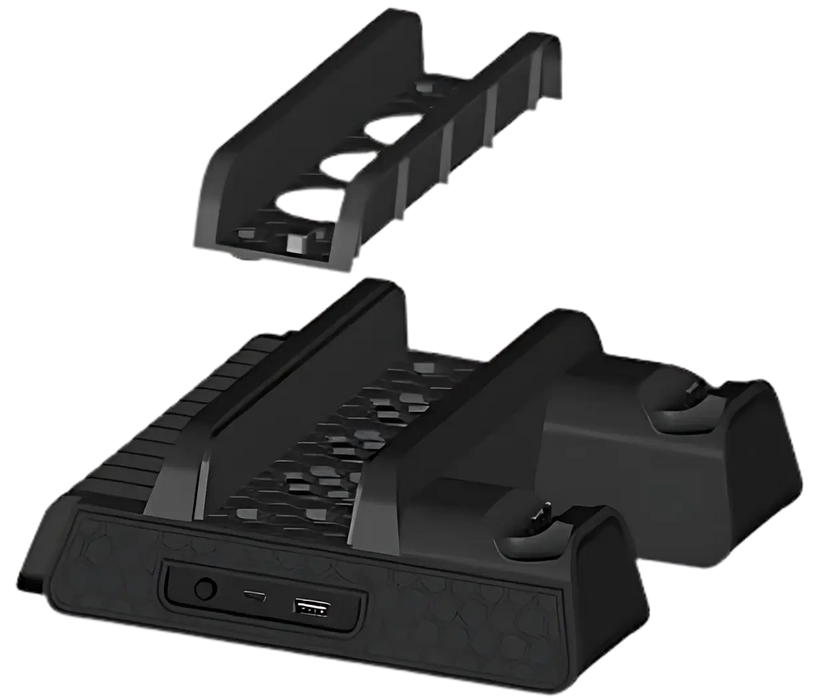 Dobe Cooling Stand with Charging Station for PS4 Console - Black  - Open Sealed  for sale in Egypt from Games2Egypt
