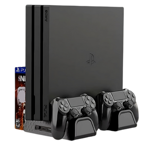 Dobe Cooling Stand with Charging Station for PS4 Console - Black  - Open Sealed -  for sale in Egypt from Games2Egypt