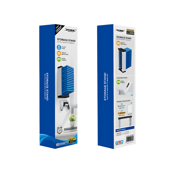 DOBE TP5-1543 Storage Stand For Controller & Disc Rack Wall Mount  for sale in Egypt from Games2Egypt