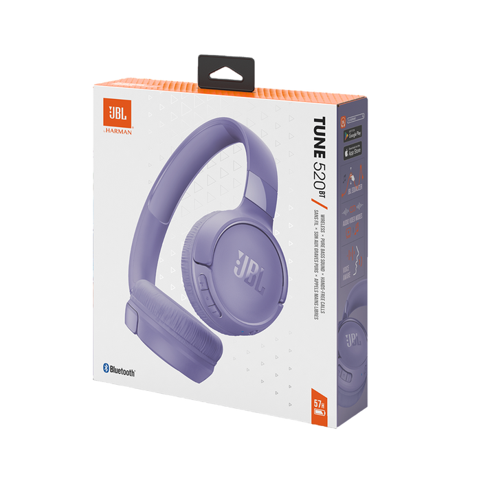 JBL Tune 520BT Wireless Bluetooth On-Ear Headset - Purple  for sale in Egypt from Games2Egypt