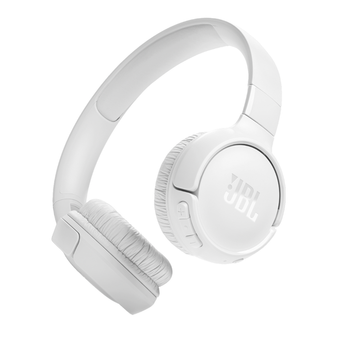 JBL Tune 520BT Wireless Bluetooth On-Ear Headset - White  for sale in Egypt from Games2Egypt