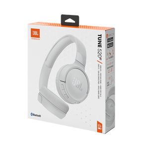 JBL Tune 520BT Wireless Bluetooth On-Ear Headset - White  for sale in Egypt from Games2Egypt