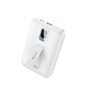 Yesido YP45 10000mah 22.5W Magnetic Wireless Power Bank - White -  for sale in Egypt from Games2Egypt