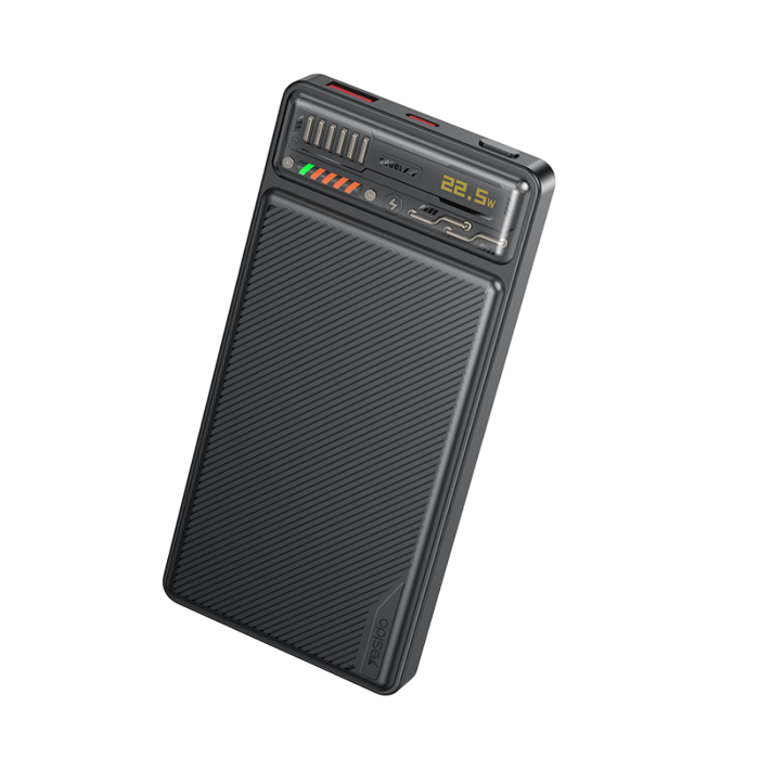 يسيدو YP53 باور بانك 10000mAh PD 20W و22.5W – أسود  للبيع في مصر من خلال Games2Egypt