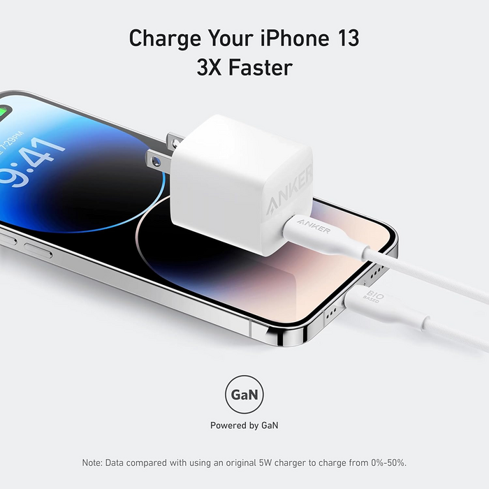 Anker 313 Charger Type-C - 30W - White  for sale in Egypt from Games2Egypt