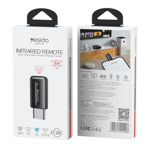 Yesido EC26C Infrared Universal Remote Control Type-C IR Adapter  for sale in Egypt from Games2Egypt