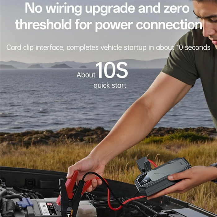 Yesido VC11 Car Jump Starter for 12V Battery 3.0L Gas 6000mAh Power Bank  for sale in Egypt from Games2Egypt