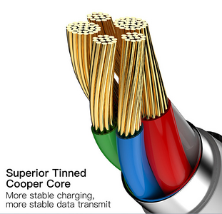 Yesido CA67 PD 60W Fast Charging Type-C to Type-C Braided - 2M  for sale in Egypt from Games2Egypt