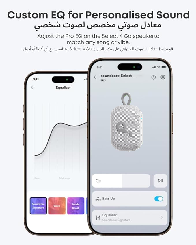 أنكر ساوندكور سيلكت 4 جو سماعة بلوتوث سبيكر - أبيض – صورة 4