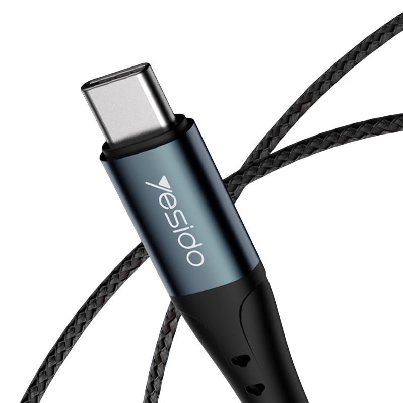 Yesido CA62 Aluminum Aloy USB to Type-C Braided Data Cable - 1.2M – image 3