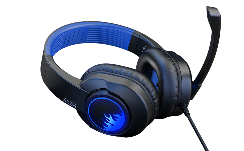 EKSA T8 Wired Gaming Headset - Blue  for sale in Egypt from Games2Egypt