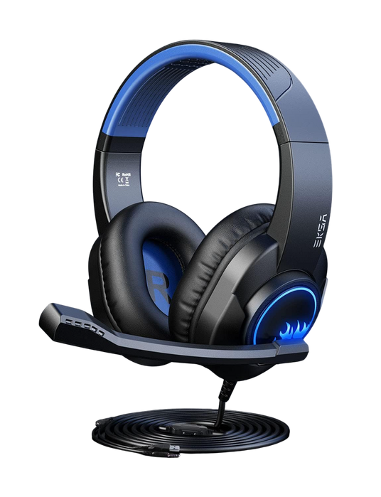 EKSA T8 Wired Gaming Headset - Blue  for sale in Egypt from Games2Egypt