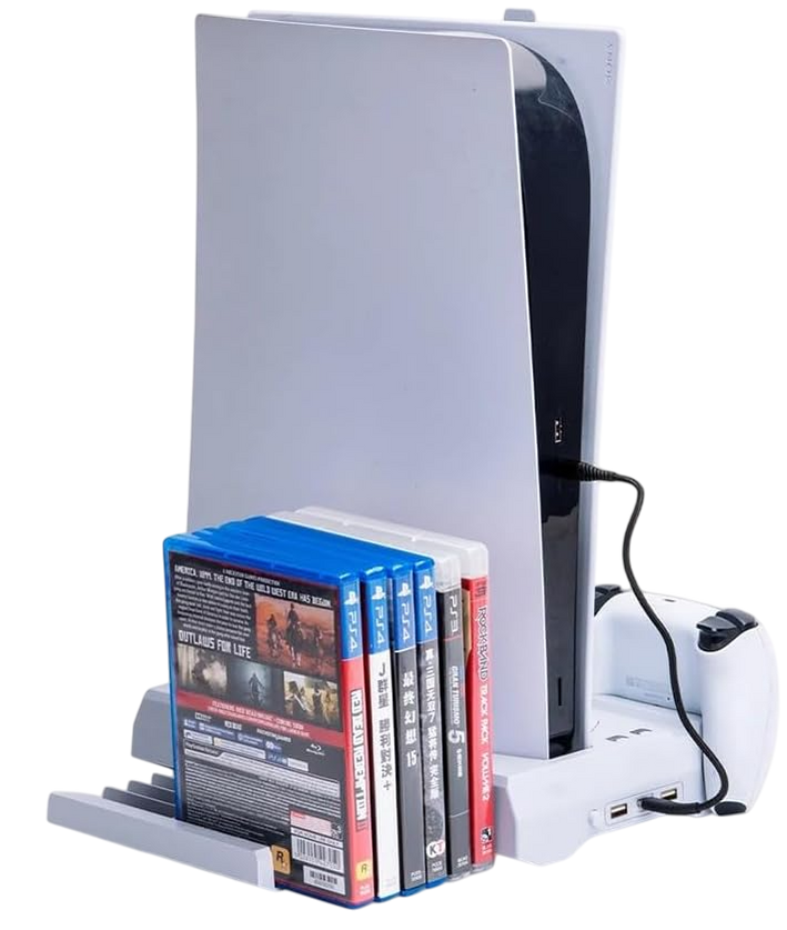 Oivo PS5 Console Cooling Stand with Controller Charging Station - Open Sealed – image 4