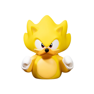 TUBBZ -Sonic The Hedgehog Super Sonic - Rubber Duck Figure
