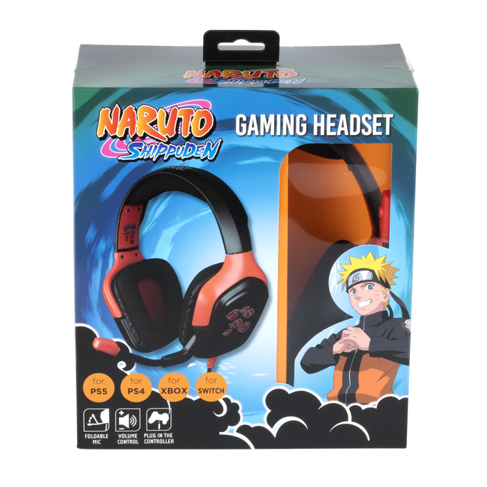 Konix Naruto Akatsuki Wired Gaming Headset  for sale in Egypt from Games2Egypt