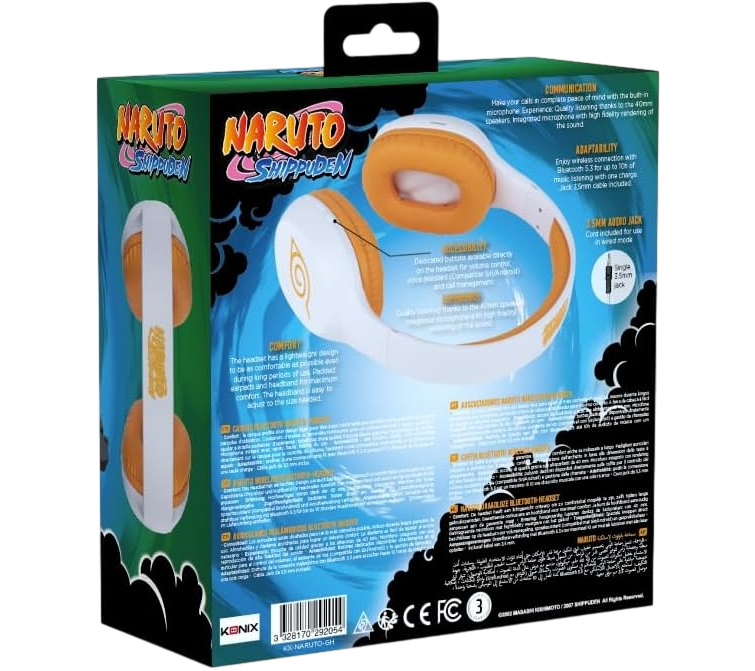 Konix Naruto Wireless Gaming Headphones  for sale in Egypt from Games2Egypt