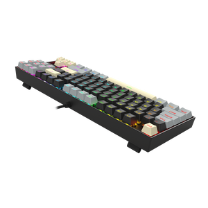 Redragon K552-LGY KUMARA Rainbow Wired Mechanical Gaming Keyboard - Red Switch - Black/Grey  for sale in Egypt from Games2Egypt