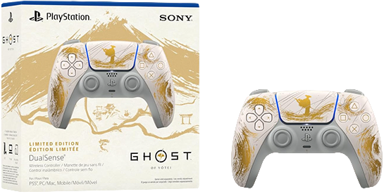 DualSense PS5 Controller – Ghost of Yotei Gold Limited Edition ​  for sale in Egypt from Games2Egypt
