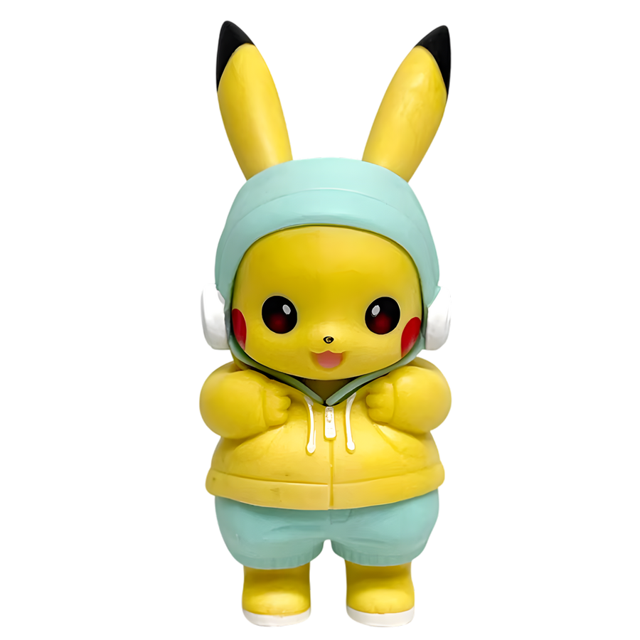 Pokemon - Pikachu Mint Hoodie Edition - Mini Figure