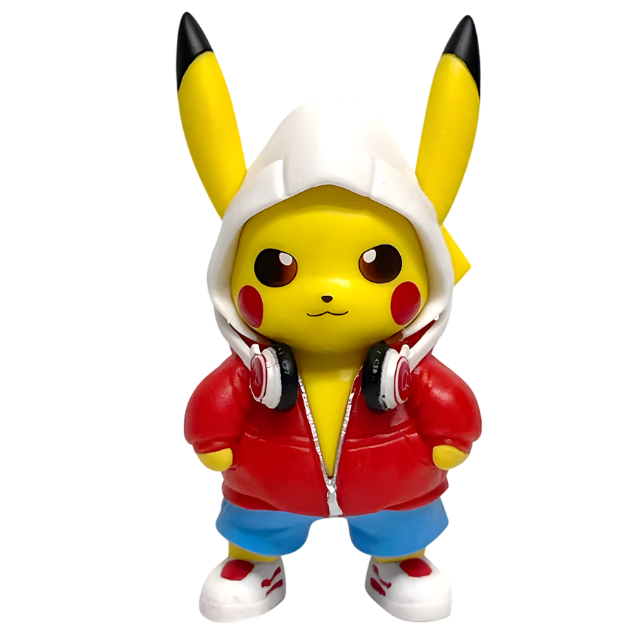 Pokemon - Pikachu Red Hoodie Edition - Mini Figure