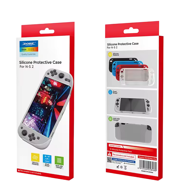 دوبي TNS-3158 جراب سيليكون لسويتش 2 - أبيض