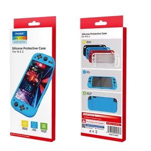 Dobe TNS-3158 Silicone Protective Case for Switch 2 - Blue -  for sale in Egypt from Games2Egypt