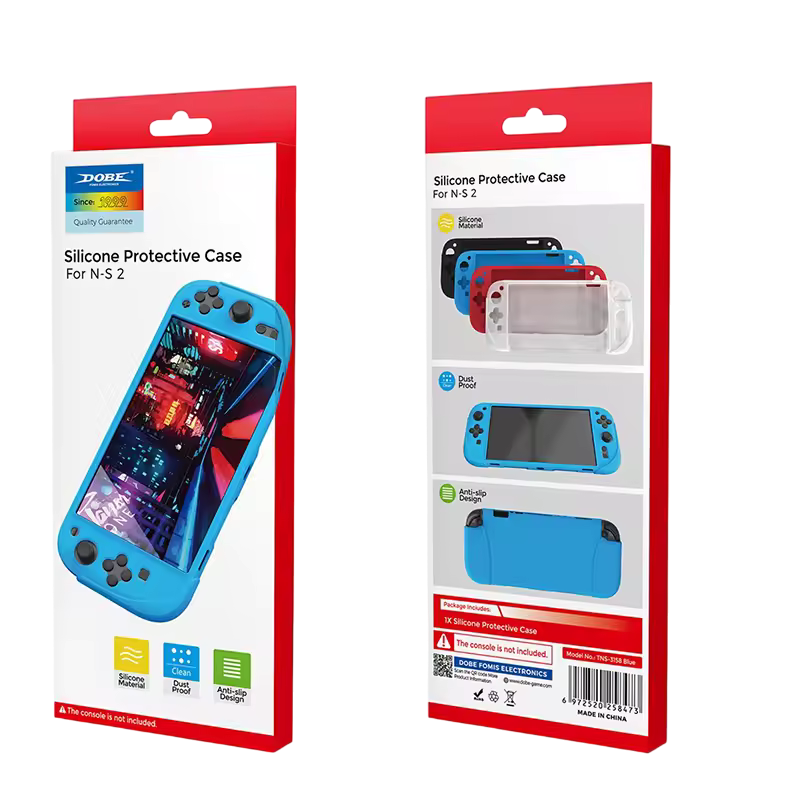 دوبي TNS-3158 جراب سيليكون لسويتش 2 – أزرق