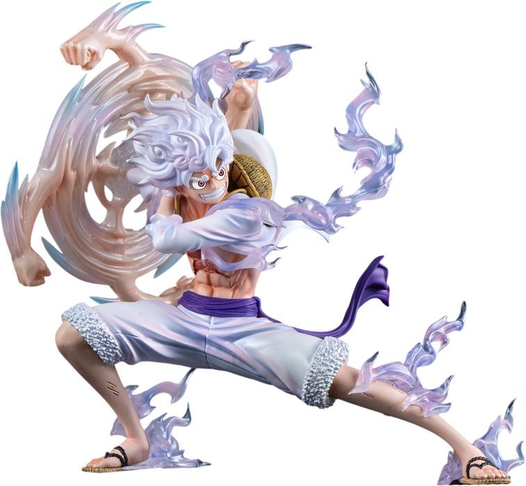One Piece - Luffy Gear 5 - Dynamic Swinging Punch - Figure  for sale in Egypt from Games2Egypt