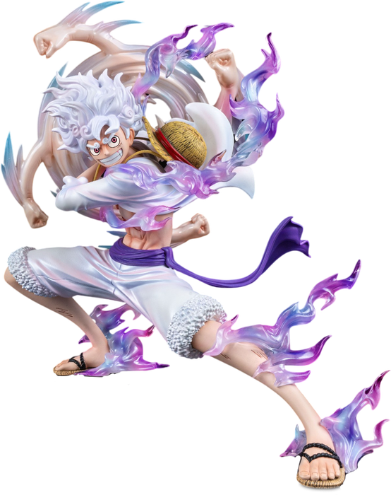 One Piece - Luffy Gear 5 - Dynamic Swinging Punch - Figure  for sale in Egypt from Games2Egypt