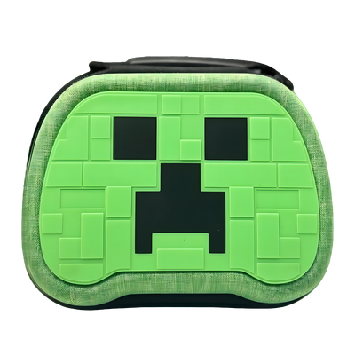 Controllers Storage Case Minecraft Creeper for PS5 PS4 Xbox - Green