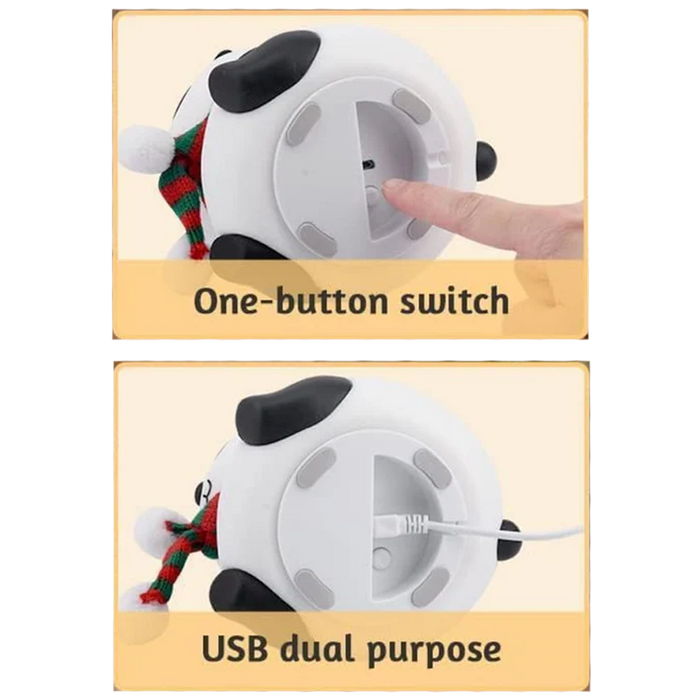 Cute & Fun Panda - Rechargeable Silicone Night Light & Lamp  for sale in Egypt from Games2Egypt