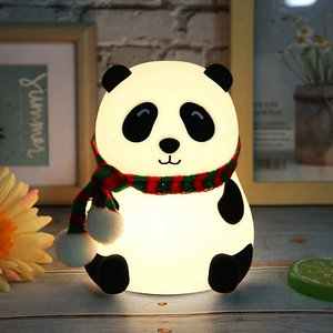 Cute & Fun Panda - Rechargeable Silicone Night Light & Lamp  for sale in Egypt from Games2Egypt
