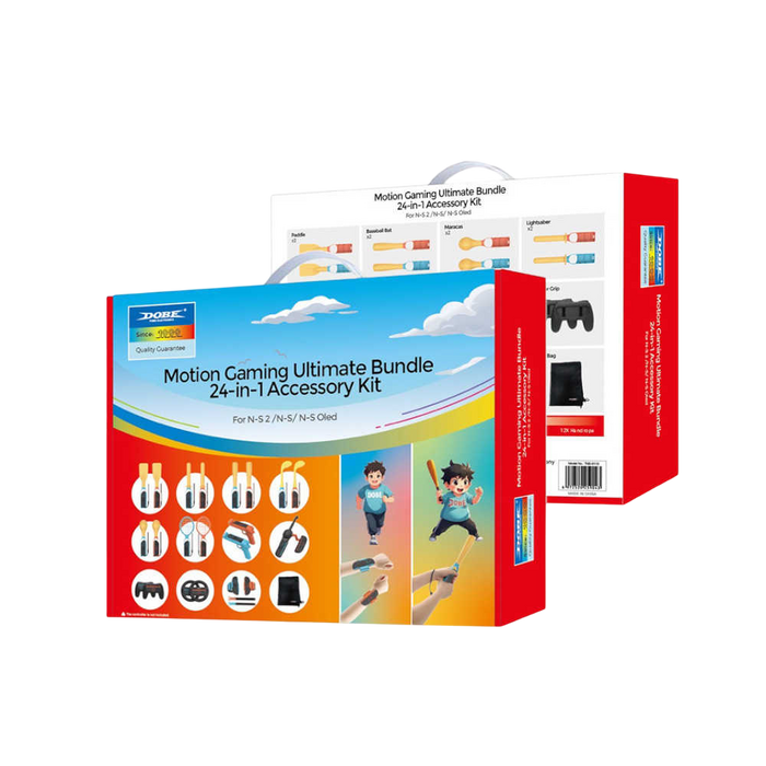 Dobe TNS-5113 Motion Gaming Bundle 24-in-1 Kit - Switch 1/2/OLED  for sale in Egypt from Games2Egypt