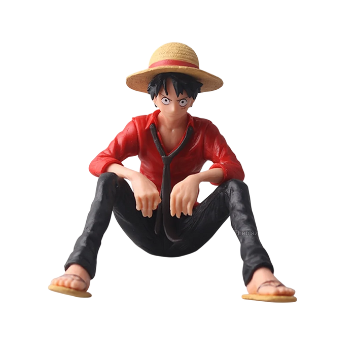 One Piece – Luffy Sitting - Red Shirt - Figure  for sale in Egypt from Games2Egypt