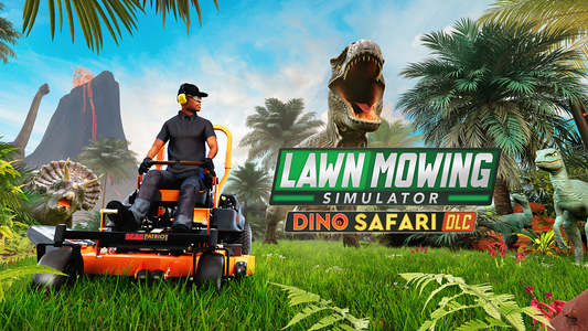Lawn Mowing Simulator - Dino Safari  for sale in Egypt from Games2Egypt