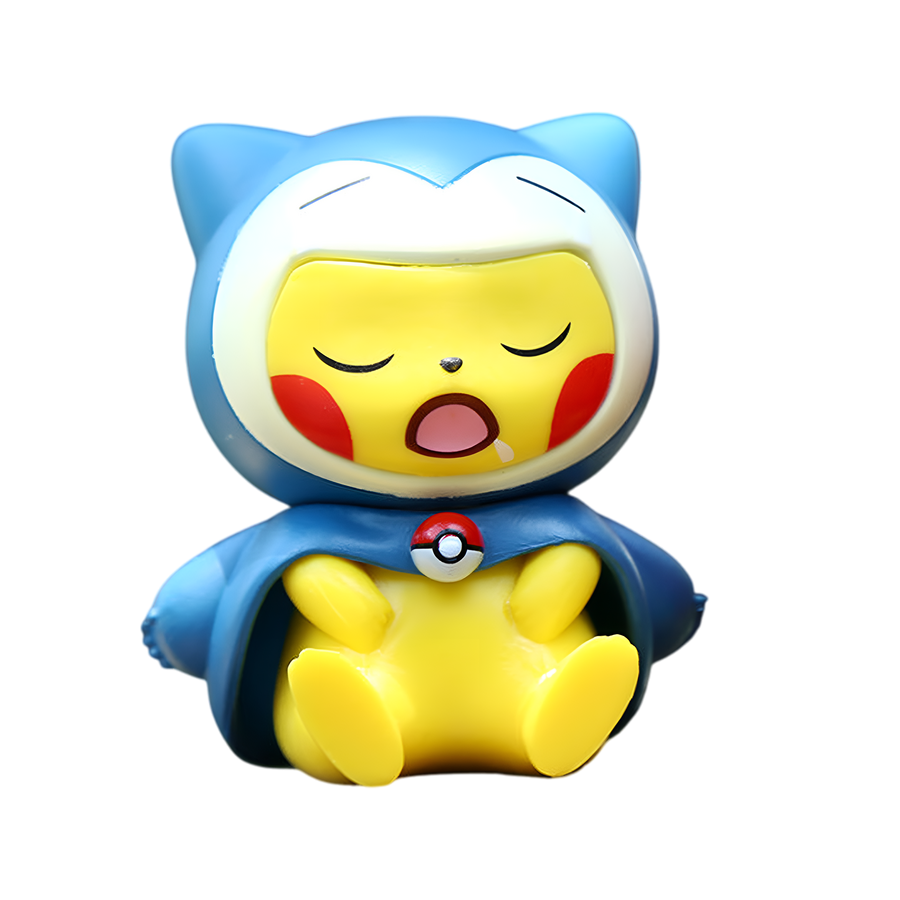 Pokemon - Pikachu Snorlax Costume - Mini Figure