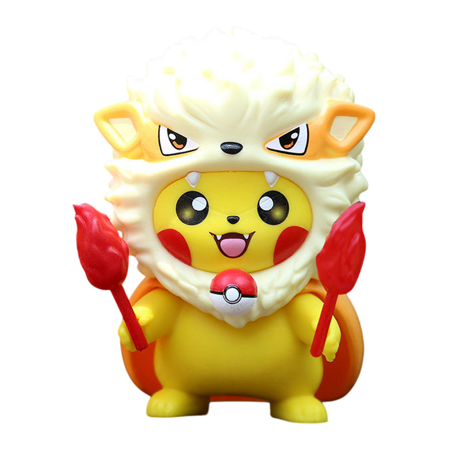 Pokemon - Pikachu Arcanine Costume - Mini Figure
