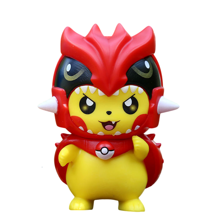 Pokemon - Pikachu Groudon Costume - Mini Figure