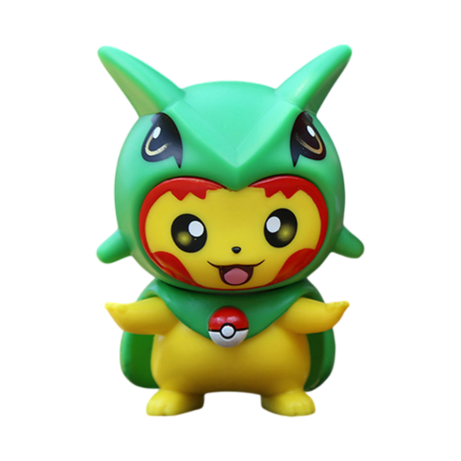 Pokemon - Pikachu Rayquaza Costume - Mini Figure