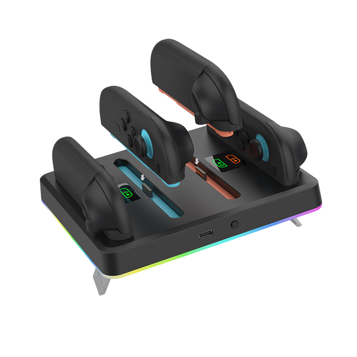 دوبي TNS-3160 قاعدة شحن RGB لجوي-كون – سويتش 2  للبيع في مصر من خلال Games2Egypt
